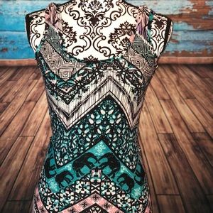 Rue 21 astec/tribal elephant tank